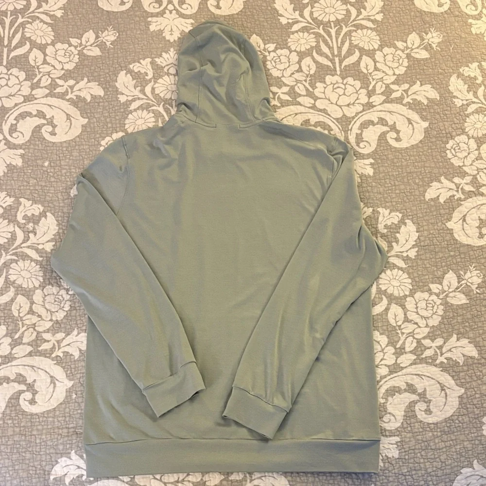 Nike Dri-Fit Yoga Sage Green Pullover Hoodie ~ Size Medium - Picture 5 of 6